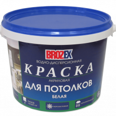 Краска для потолков водно-дисперсионная - Строительные материалы